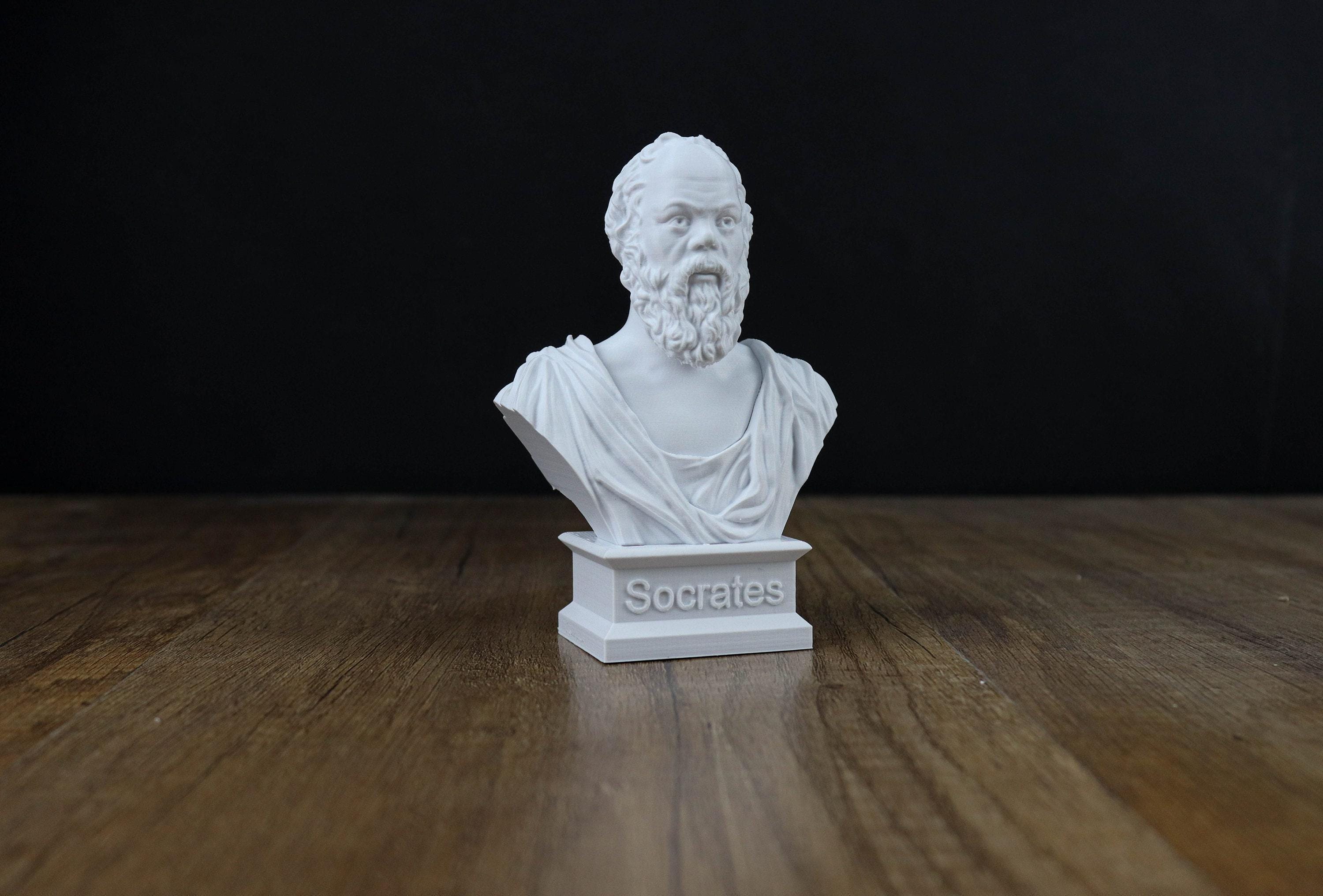ソクラテスの胸像、ギリシャ彫像 - Etsy 日本