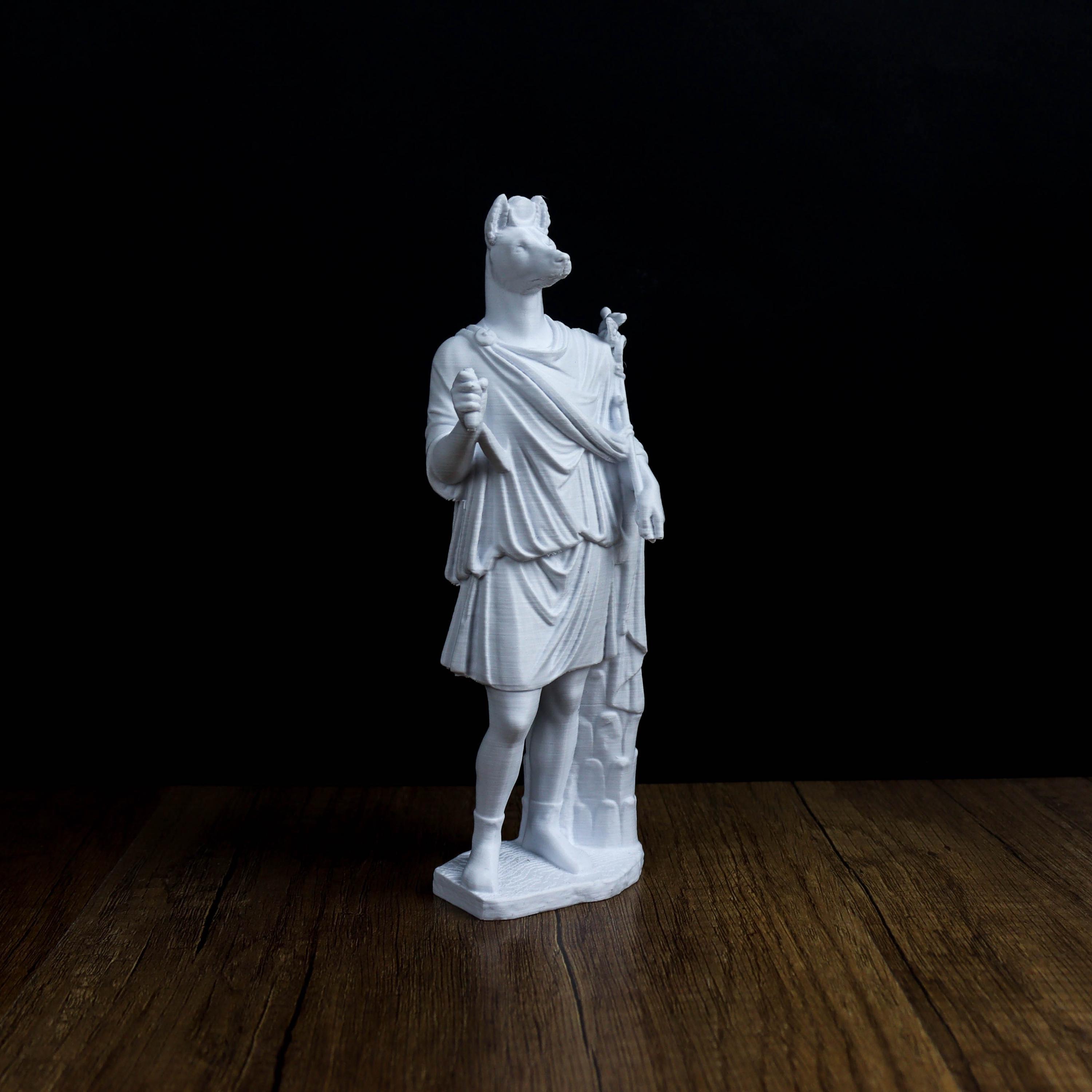 ヘルマヌビスの胸像、古代エジプトの神像、家庭や本棚の装飾用 - Etsy 日本