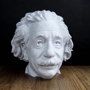 Albert Einstein Head Bust