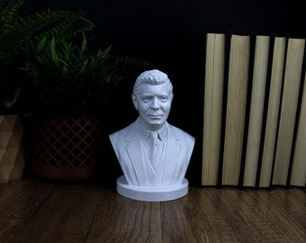 クラーク・ゲーブルの胸像、クラシックなハリウッドアイコンの室内装飾