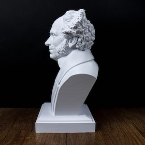 Arthur Schopenhauer Bust, German philosopher Statue, Sculpture Decoration ,Decor image 9