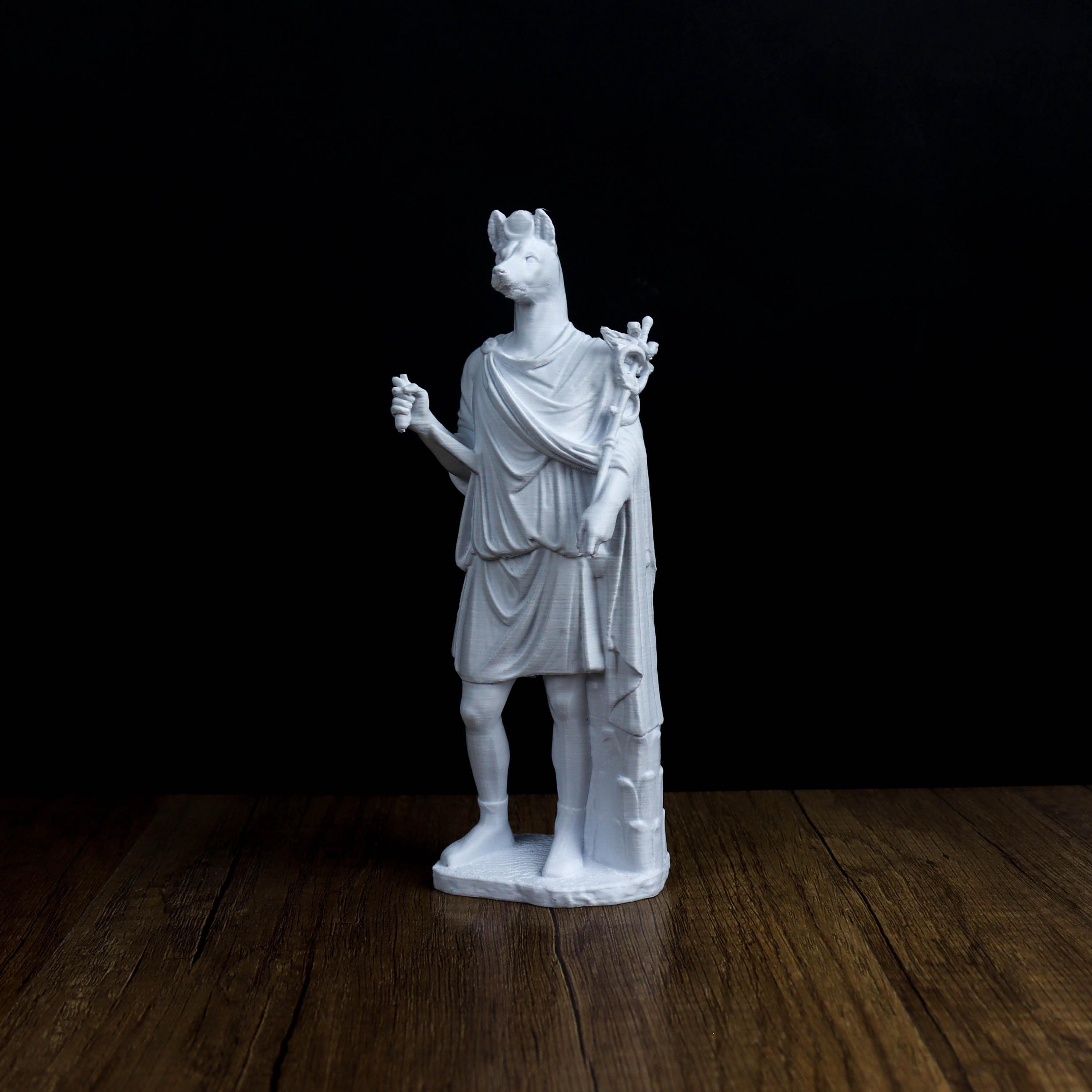 ヘルマヌビスの胸像、古代エジプトの神像、家庭や本棚の装飾用 - Etsy 日本