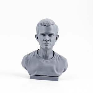 Busto impreso en 3D de Vitalik Buterin