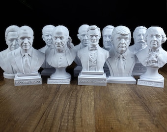 Presidential Picks: Choose Your USA President Bust.