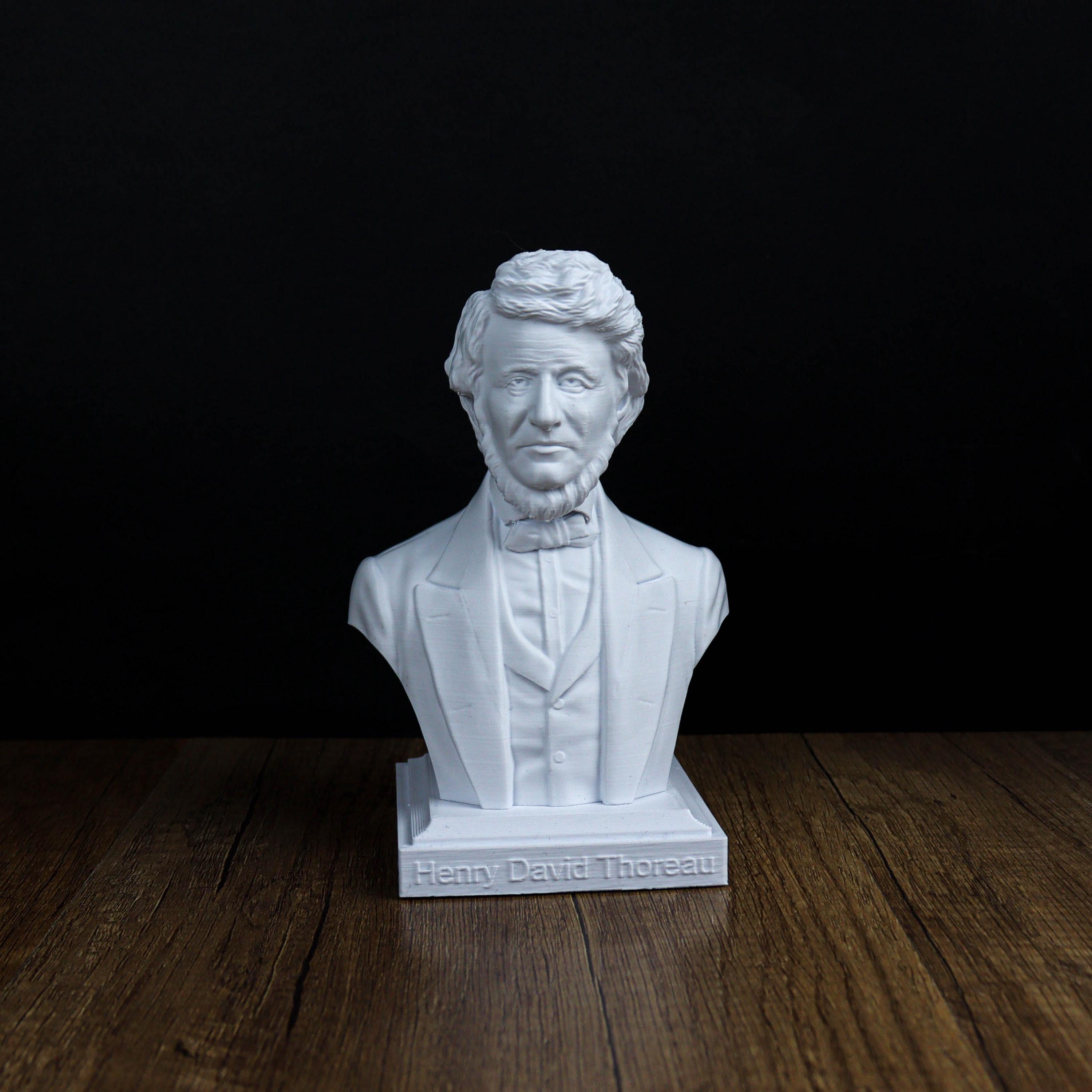 ヘンリー・デイヴィッド・ソローの胸像、インスピレーションあふれる
