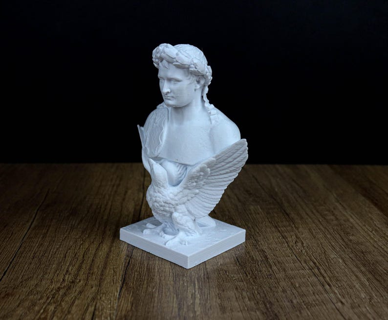 Busto de Napoleón Bonaparte, escultura y estatua del emperador francés imagen 8