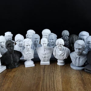 Pack of 3 Busts: 5, 6", 7", 8", 10", 12" Sculptures (from the existing collection!), Value Pack