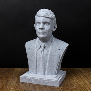 Alan Turing Büste, Enigma Codebreaker Statue, Held aus dem Zweiten Weltkrieg