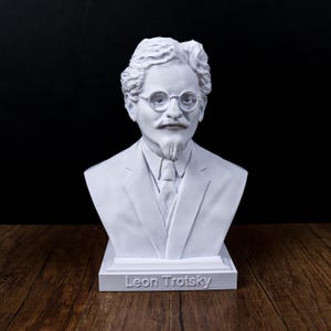 Leon Trotsky Bust, Russian Revolutionary Statue