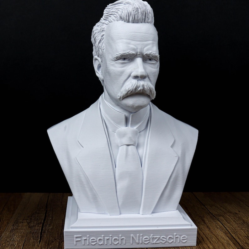 Coleção Pacote de Bustos de Filósofos: Friedrich Nietzsche, Sigmund Freud, Schopenhauer, Karl Marx, Immanuel Kant, Karl Jung, Darwin imagem 14