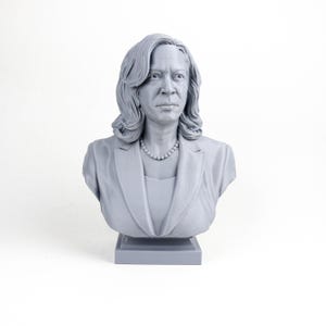 Kamala Harris 3d Bust, Vice President of the United States Bust Sculpture