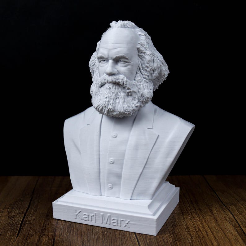 Coleção Pacote de Bustos de Filósofos: Friedrich Nietzsche, Sigmund Freud, Schopenhauer, Karl Marx, Immanuel Kant, Karl Jung, Darwin imagem 13