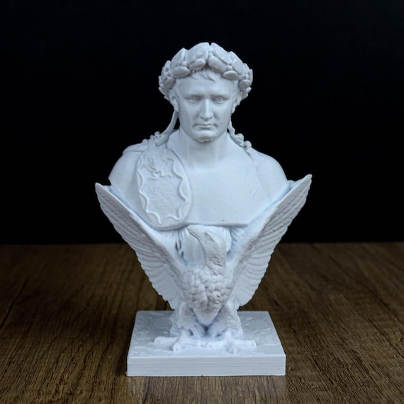 Napoleon Bonaparte Bust, French Emperor  Sculpture, Statue