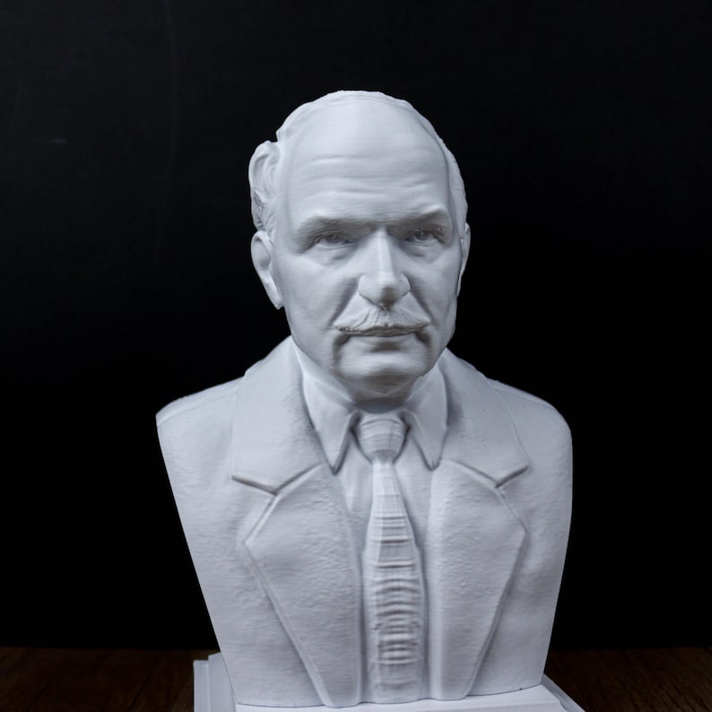 Coleção Pacote de Bustos de Filósofos: Friedrich Nietzsche, Sigmund Freud, Schopenhauer, Karl Marx, Immanuel Kant, Karl Jung, Darwin imagem 11