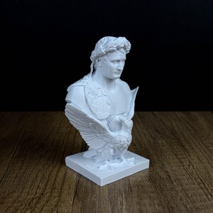 Busto de Napoleón Bonaparte, escultura y estatua del emperador francés imagen 9