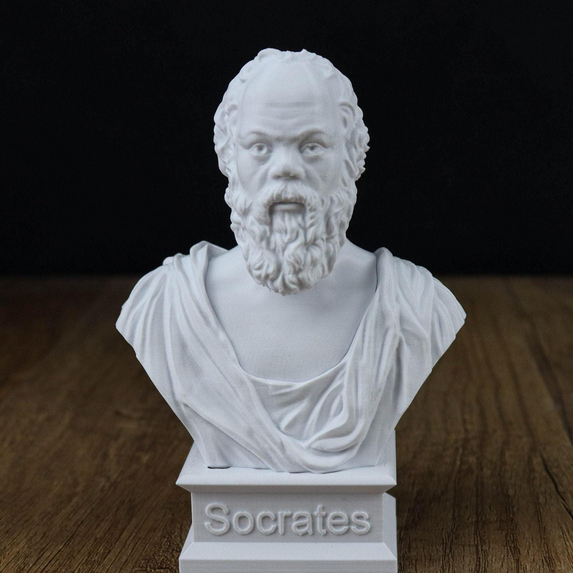 ソクラテスの胸像、ギリシャ彫像 - Etsy 日本