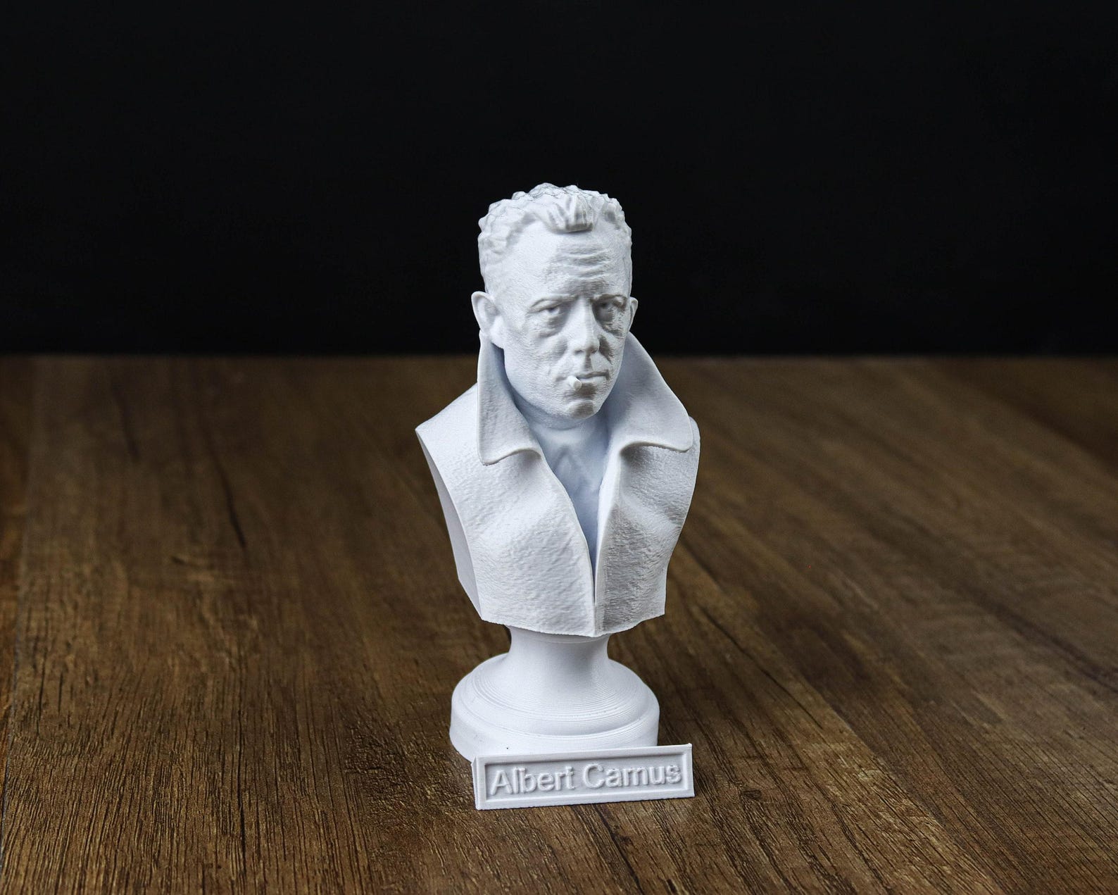 Albert Camus Bust, French Philosopher Sculpture - Etsy