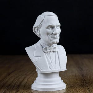 Jean Eugene Robert Houdin 3D Skulptur Büste