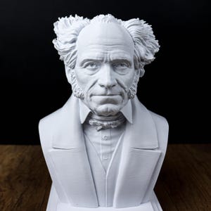 Arthur Schopenhauer Bust, German philosopher Statue, Sculpture Decoration ,Decor image 7