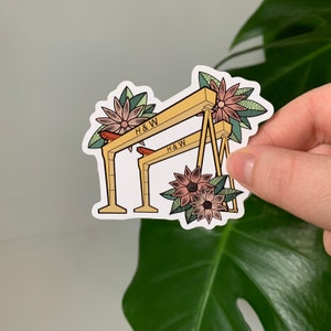 Harland und Wolff Baltic Kranich gestanzte Aufkleber für Scrapbooking, Journaling und Dekorieren!