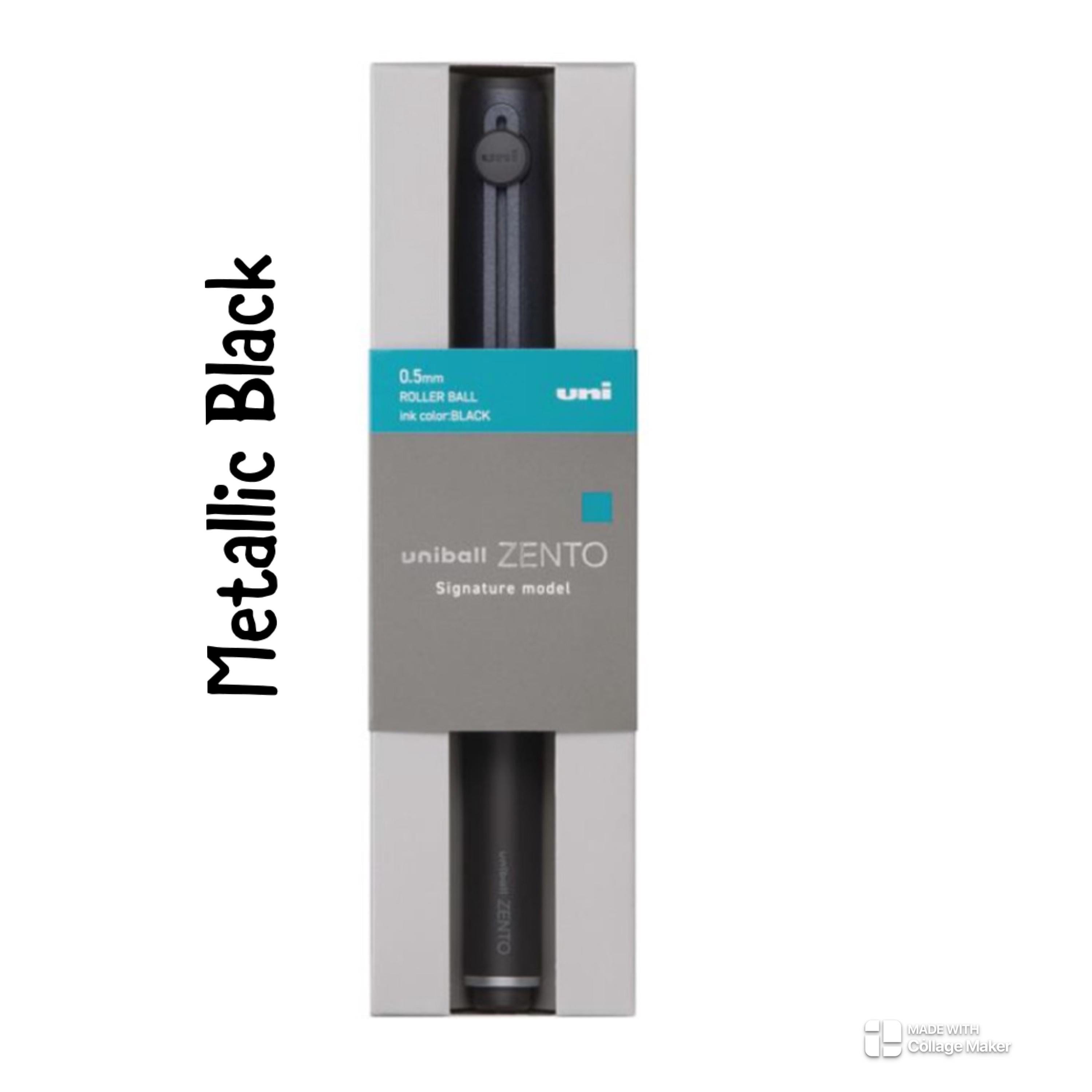 MITSUBISHI PENCIL Uni-ball ZENTO Signature Model 0.38mm and 0.5mm