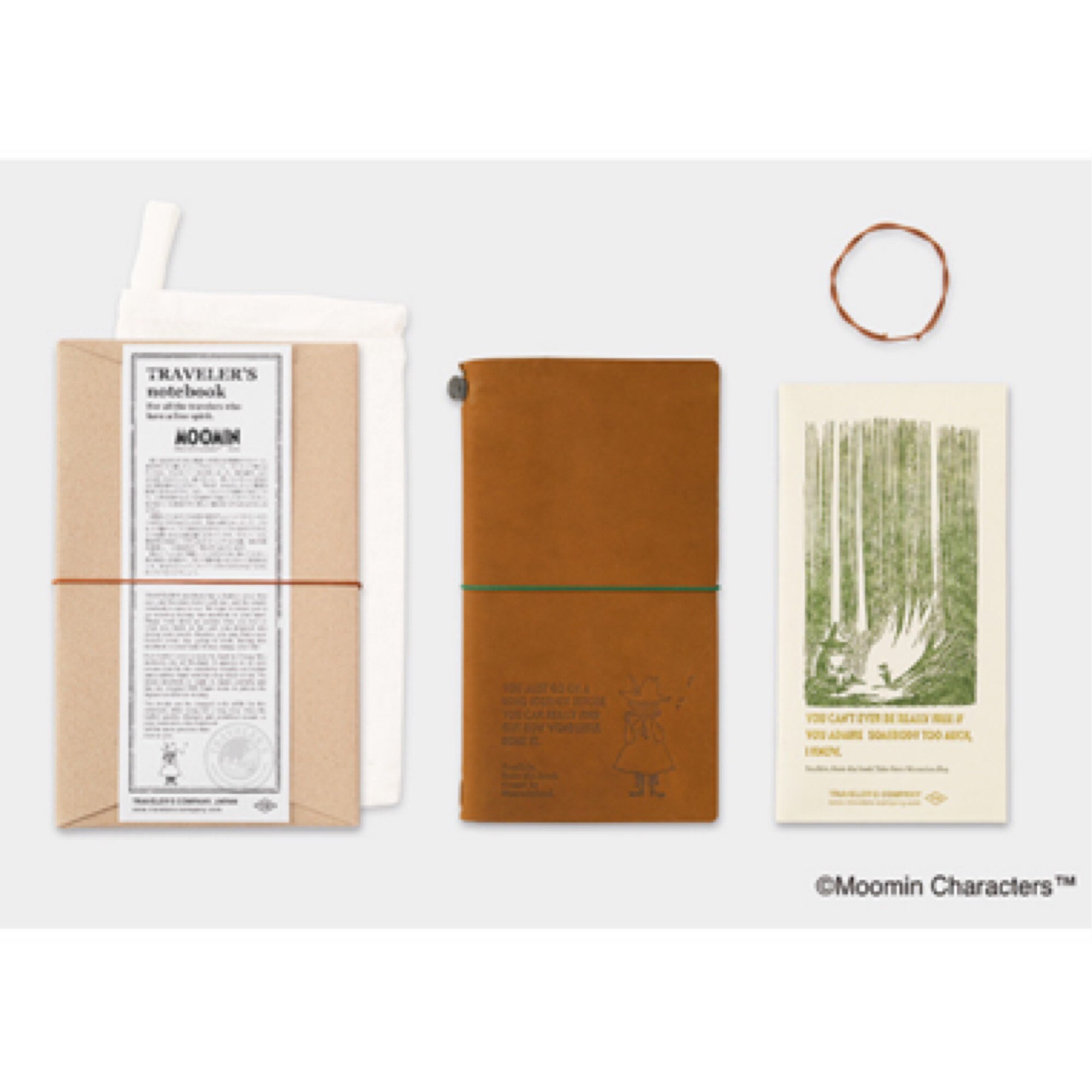 Travelers Notebook X Moomin Starter Kit Set Limited Edition - Etsy