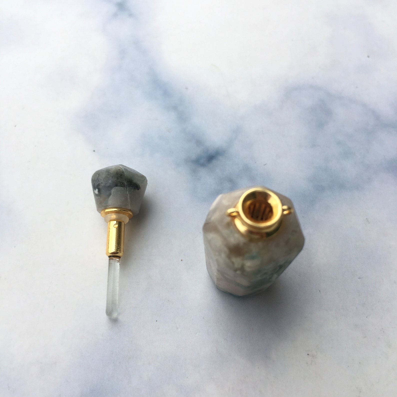 New styleNatural healing energy stone jewelryFlowers agate Etsy