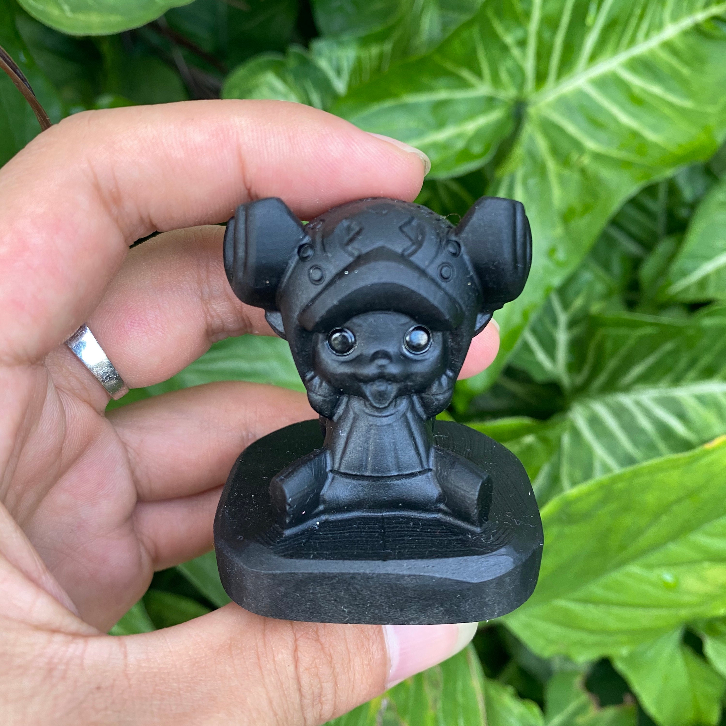 Natural Handmade carved Gemstone Statues Semiprecious Etsy