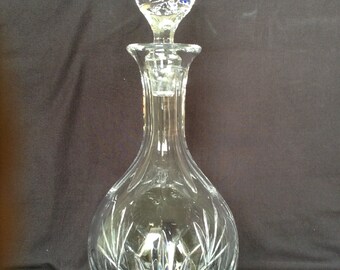Glaskaraffe Whisky-Karaffe Schmuckflasche Flasche PICCADILLY 0,8 Liter