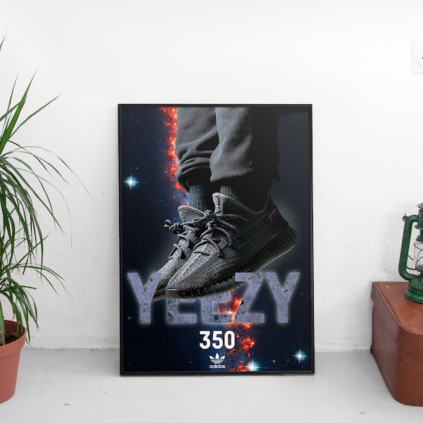 Adidas / Yeezy 350  / Kanye West / Yeezy BlackPoster