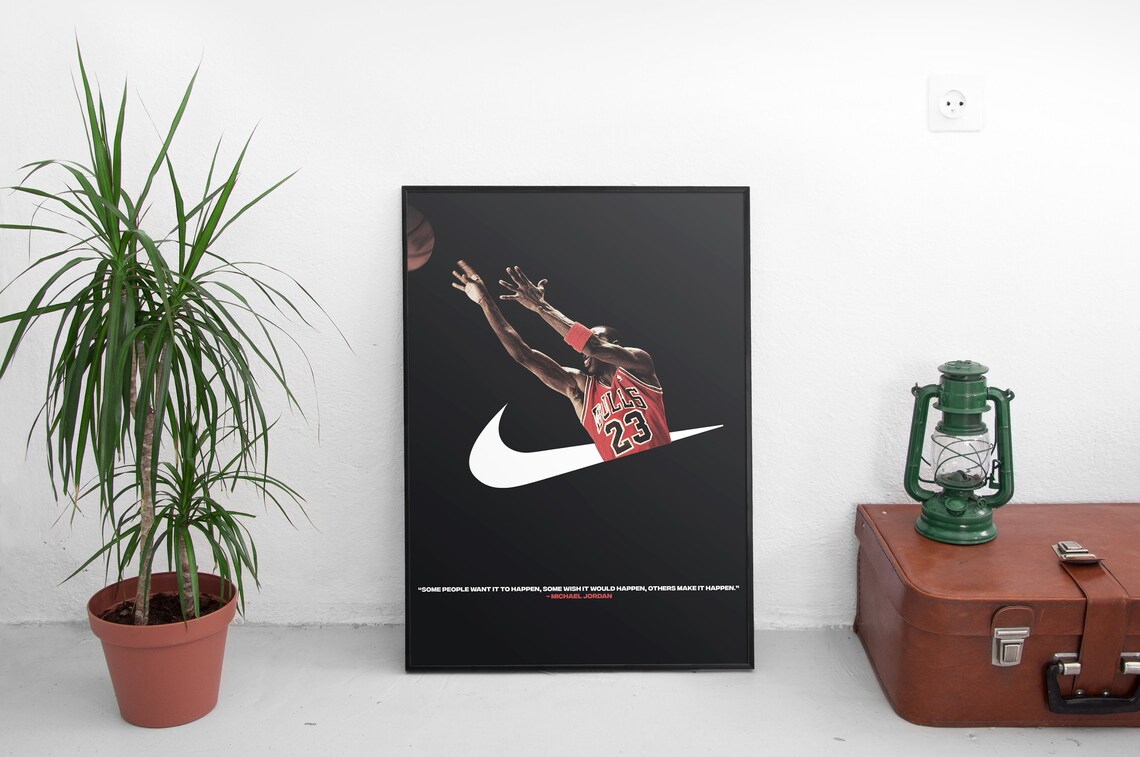 Nike Michael Jordan Quote Poster / Wall Art A1/A2/A3 Sizes. Etsy