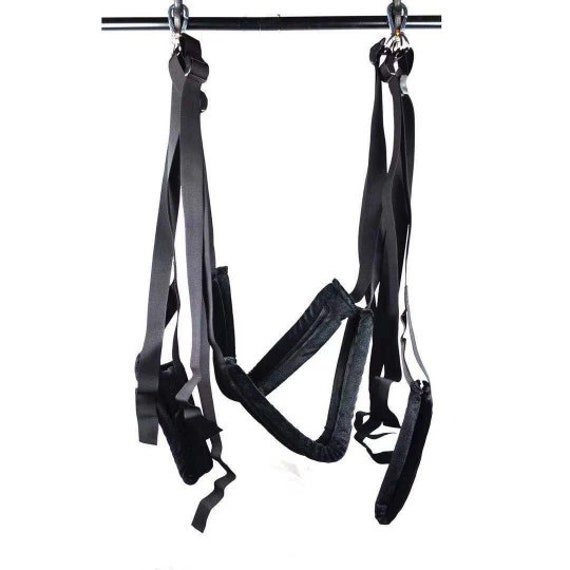 Altalena sessuale in materiale morbido NERO. Bondage Love Altalena per  porta da appendere per adulti. Sex Erotic Toys 5 pastiglie BDSM gioco di  ruolo Natale. Mobili feticisti -  Italia