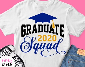Graduation Squad Svg Etsy