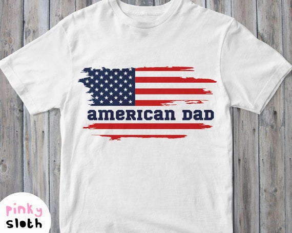 Download American Dad Svg Father Patriotic Shirt Svg Cut File Usa Etsy