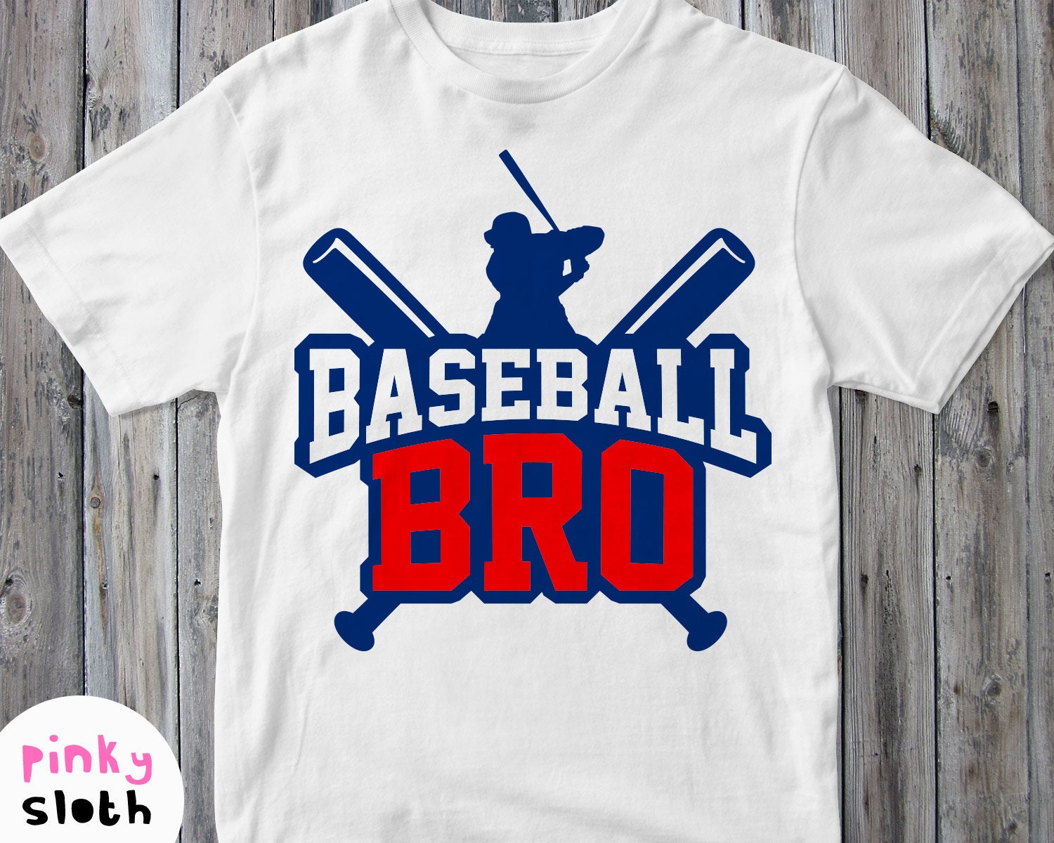 Baseball Bro Svg Baseball Brother Shirt Svg File Brother of | Etsy