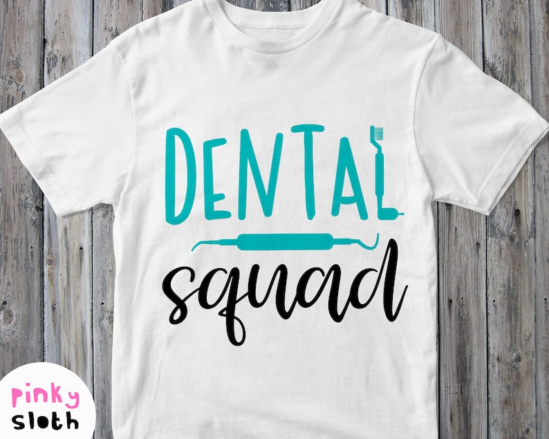 Dental Squad Svg Dental Team Shirt Svg File for Assistant Etsy