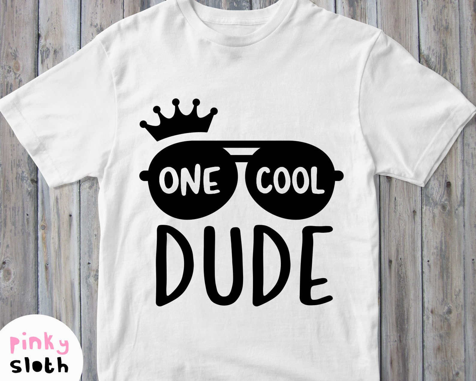 One Cool Dude Svg Boy Shirt Svg Digital File Cricut Etsy