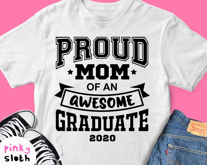 Download Proud Mom Of An Awesome Graduate 2021 Svg Grad's Mother | Etsy
