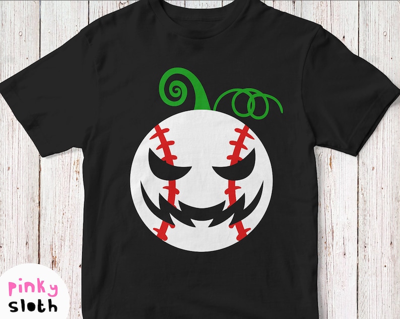 Baseball svg Halloween Baseball Shirt Svg Baseball Ball | Etsy