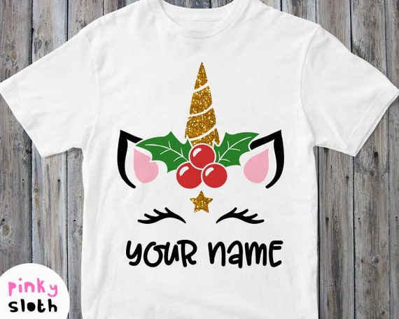 Download Free Christmas Unicorn Svg Girl Xmas Shirt Svg Cut File For Baby Etsy SVG DXF Cut File
