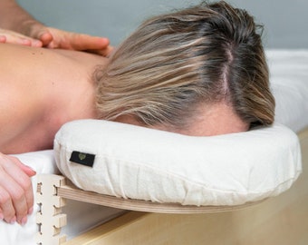 Massagekopfstütze fürs Bett - Perfektes Geschenk zur Partnermassage - Erholung und Entspannung zuhause