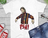PSH In Furniture Store Shirt, Funny Ed Bassmaster T-Shirt, White Cotton T Shirt, Funny Shirt, Gift For Friend, Unisex Tee, PSH,Funny t shirt