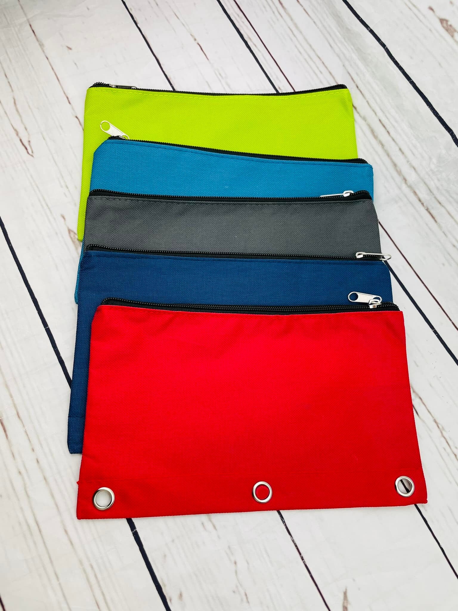 Embroidered Personalized Back to School Pencil Pouch, Embroidered ...
