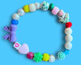 Coquette Spring Colorful Bracelet