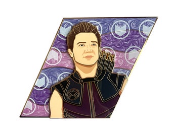 Clint Barton / Hawkeye ("PORTRAITS" collection) Enamel Pin