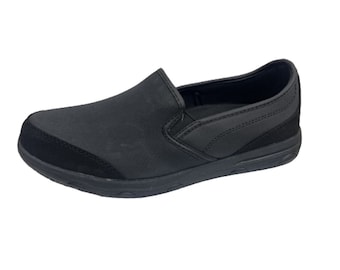 Damen Damen Rutschfeste Slip-on-Schuhe Wasserdichte Memory-Schaumstoff-Geharbeit