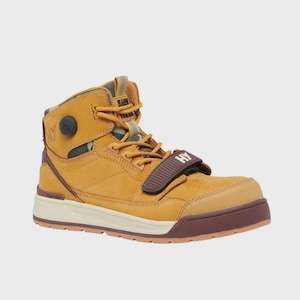 Hard Yakka 3056 Lace Up Steel Toe Leather Safety Boot Work Wheat Y60200 Size
