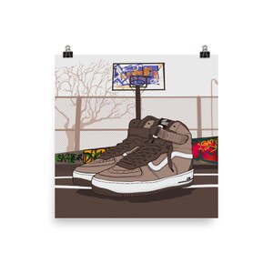 Sneaker Art Poster