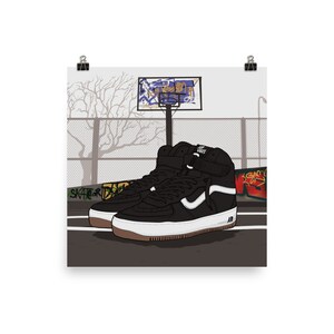 Sneaker Art Poster Variant