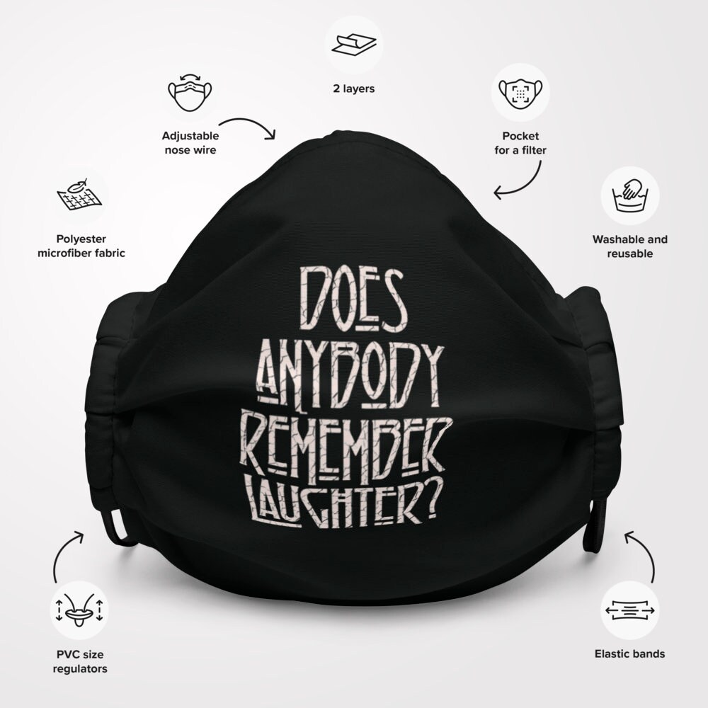 Remember Laughter Led Zeppelin Premium Face Mask Rock Band Etsy Ireland